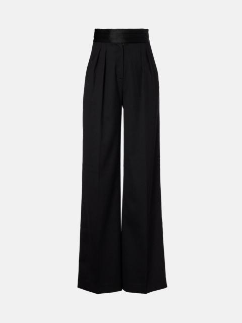 Danna high-rise wide-leg pants