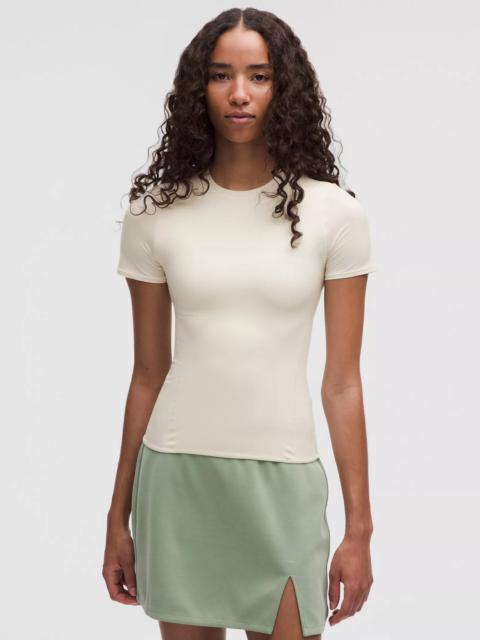 Wundermost Ultra-Soft Nulu Hip-Length Crewneck Shirt