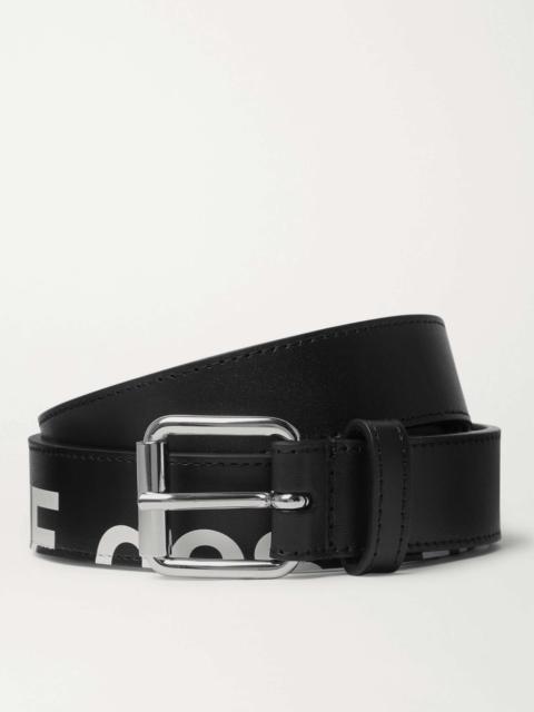 des Leather Belt Crocodile Comme Garçons