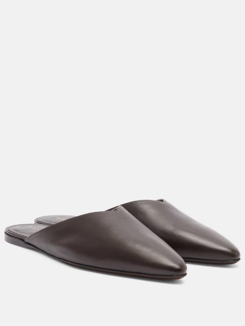 Homebody leather mules