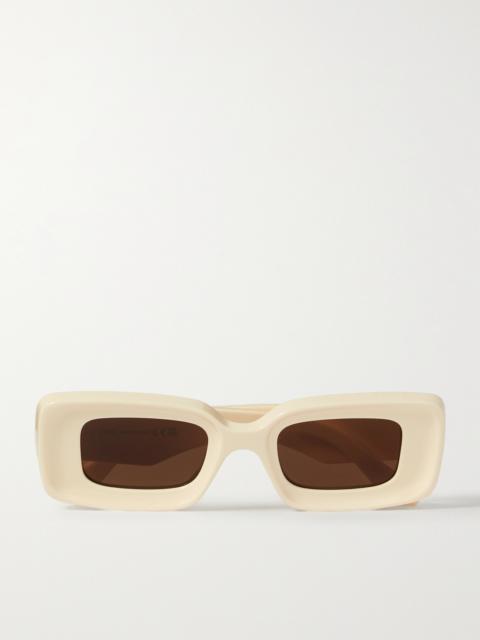 Square-frame Acetate Sunglasses