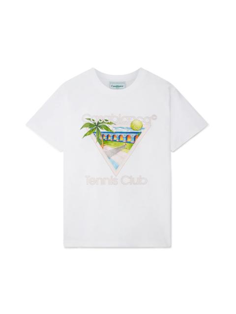 Tennis Club Icon Screen T-Shirt | Casablanca Paris