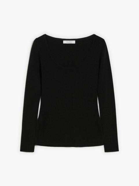 ONDINA Feminine lurex and viscose yarn jumper