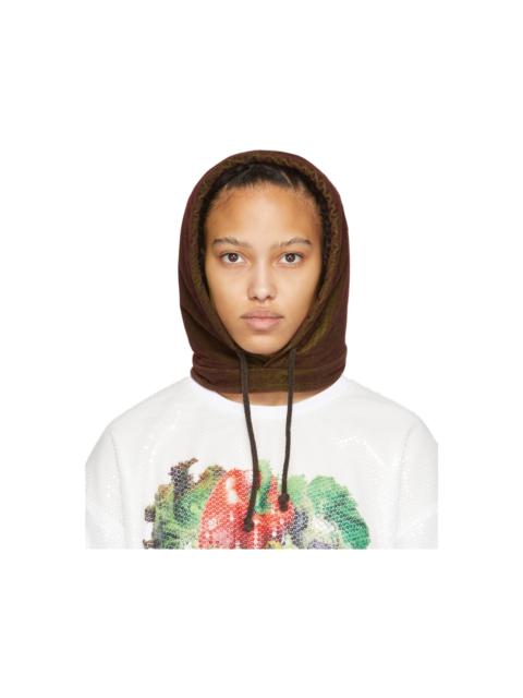 Brown & Green Kiwi Beanie