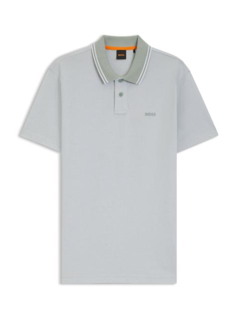 RELAXED-FIT POLO SHIRT IN OXFORD-PIQUÉ COTTON