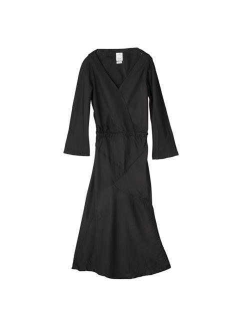 DINE L/S DRESS BLACK