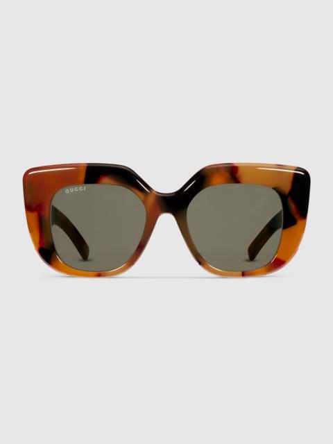 Square frame sunglasses