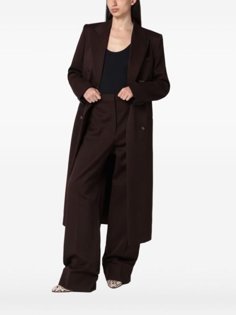 double-breasted coat