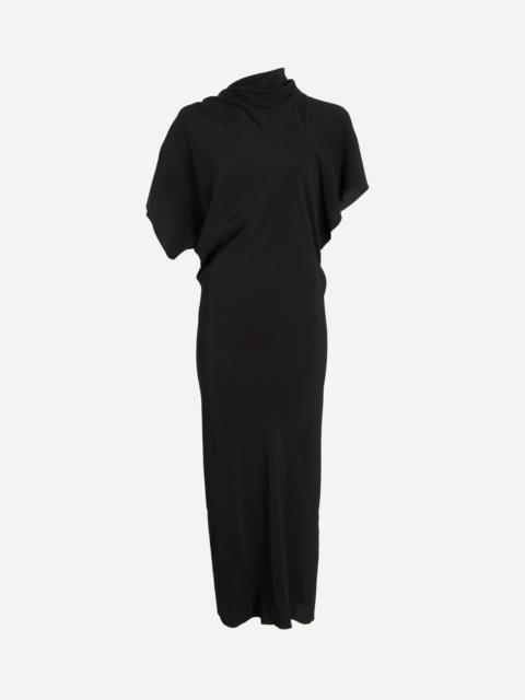 Seb Draped Midi Dress