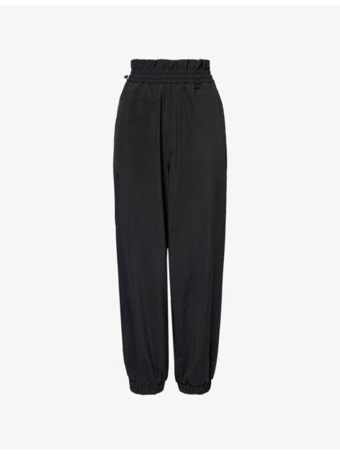 Brand-Patch Woven Jogging Bottoms