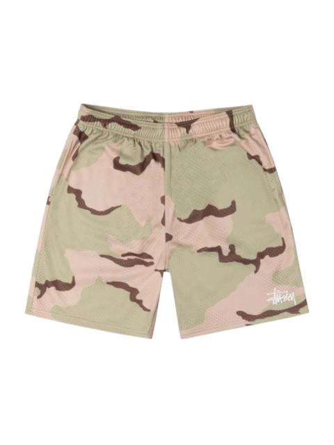 Stussy Basic Mesh Short Sand Camo