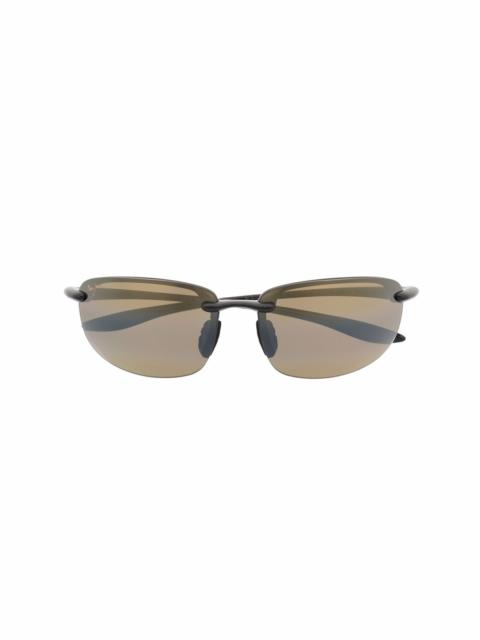tinted cat-eye sunglasses