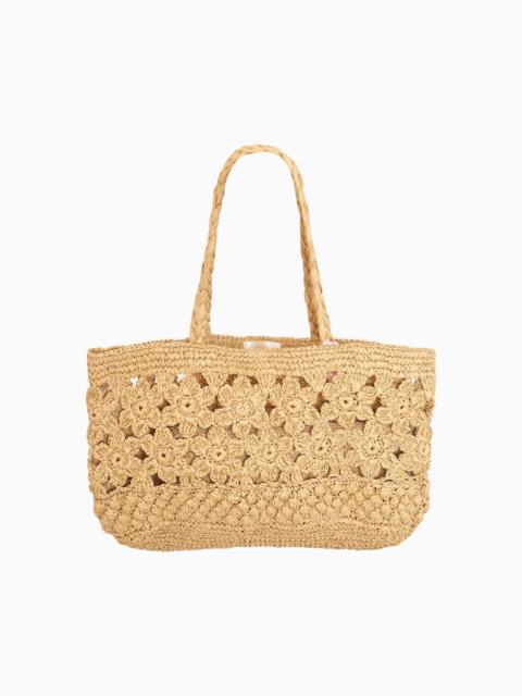 Sharlo Crochet Flower Tote Bag