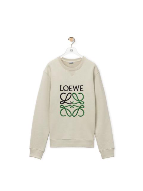 LOEWE Anagram regular fit sweatshirt in cotton