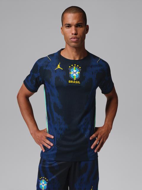 Brazil 2026 Match Away Men's Jordan Aero-FIT Soccer Authentic Jersey