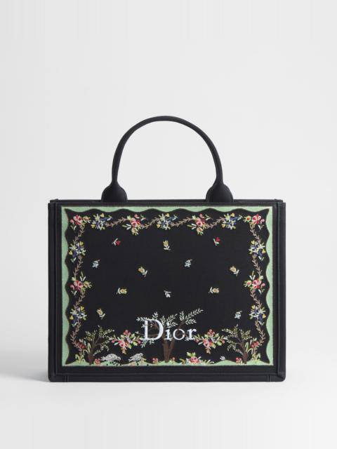 Dioramour Medium Dior Book Tote with Strap