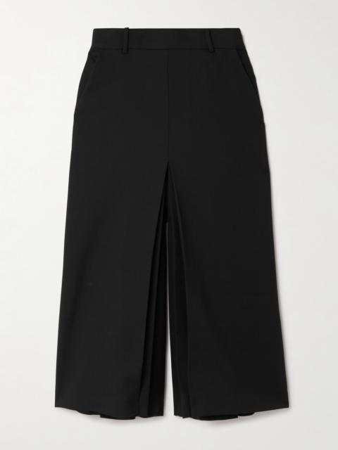 Cropped Cotton-gabardine Pants