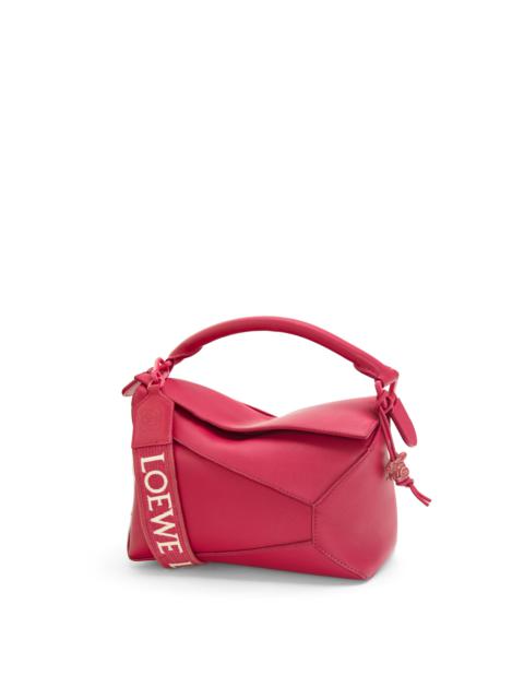 Small Puzzle Edge bag in satin calfskin