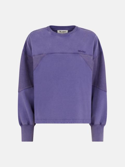 PURPLE SWEATSHIRT