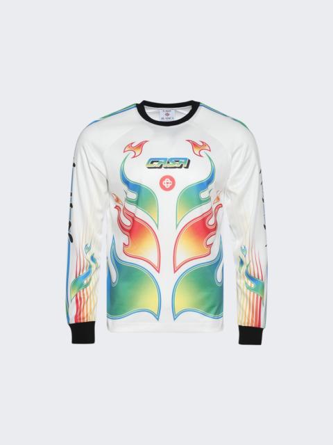 Long Sleeve Football Tee Flame Laurel