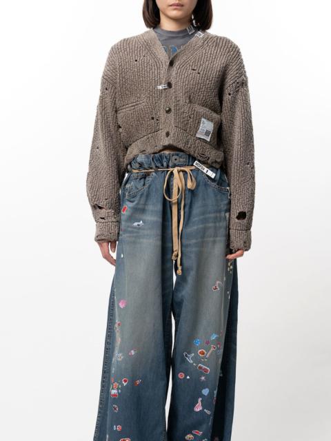 Sun Faded Like Knit Cardigan