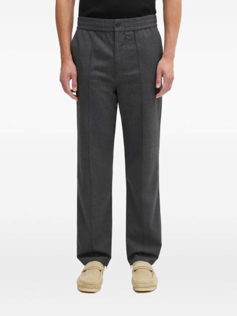elasticated-waistband trousers
