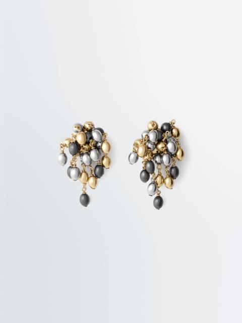 SEEDS EARRINGS IN BRASS