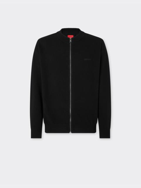 Wool and cashmere cardigan