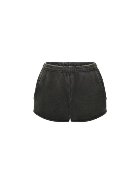 MICRO SHORTS WASHED BLACK