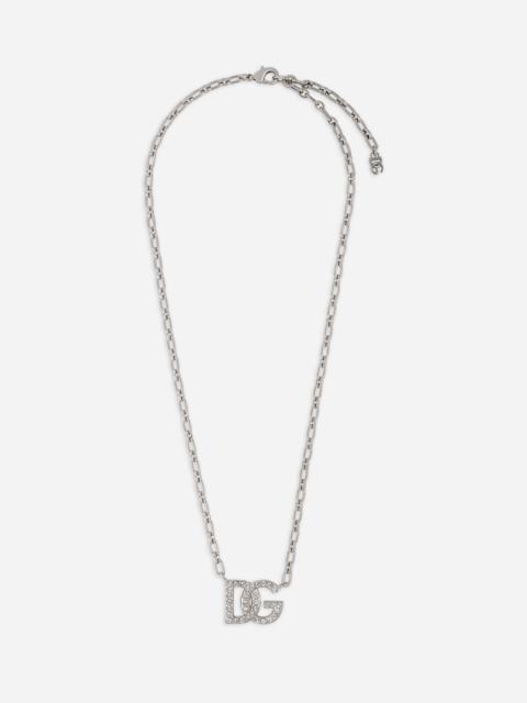 Chain necklace with DG logo
