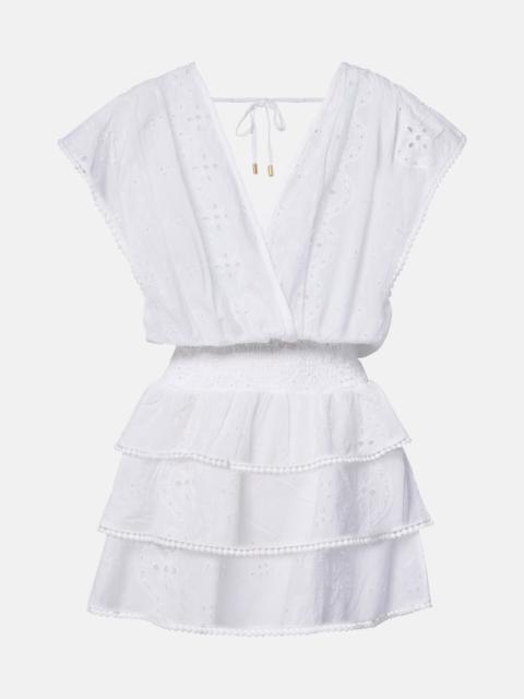 Jess broderie anglaise cotton minidress