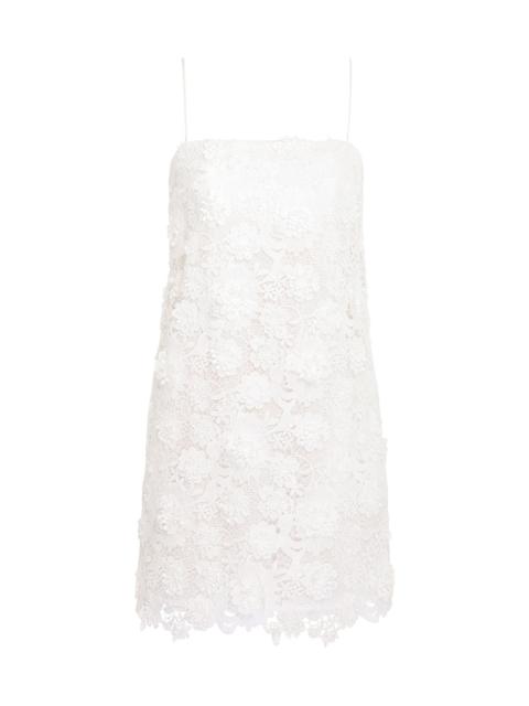 RAIE LACE FLOWER MINI DRESS