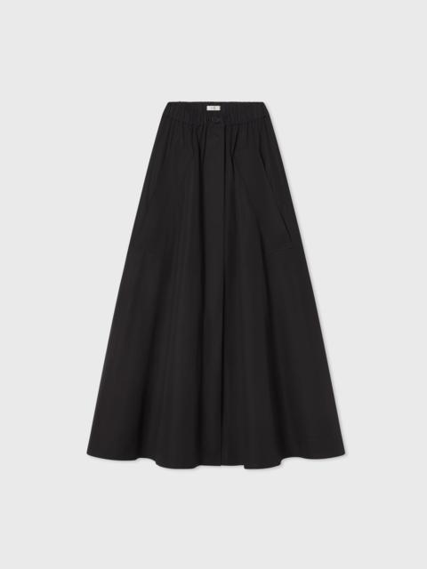 Parachute Skirt in Cotton Sateen