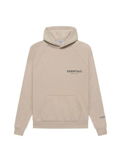 Fear of God Essentials FW21 Core Collection Pullover Hoodie 'Tan' FOG-FW21-159