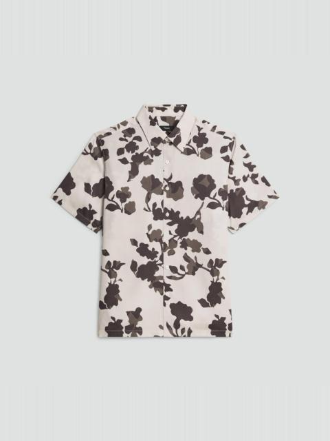 Irving Short-Sleeve Shirt in Floral Lyocell