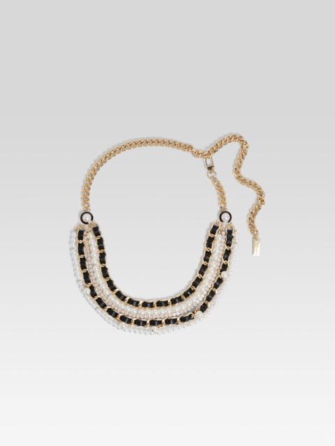 SONYA PEARL CHAIN BELT