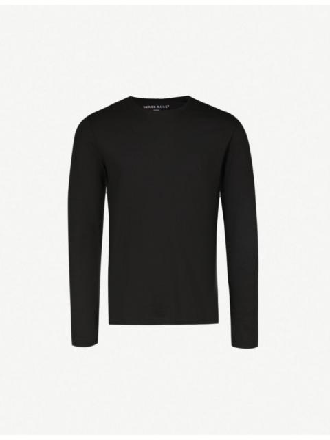 Basel long-sleeved stretch-modal top