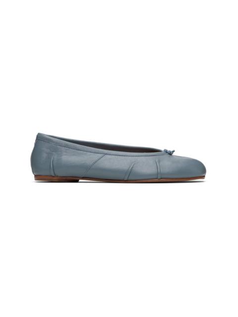 Blue Tabi New Ballerina Flats