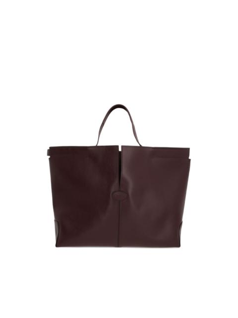 medium Di Folio double-handle calfskin tote bag