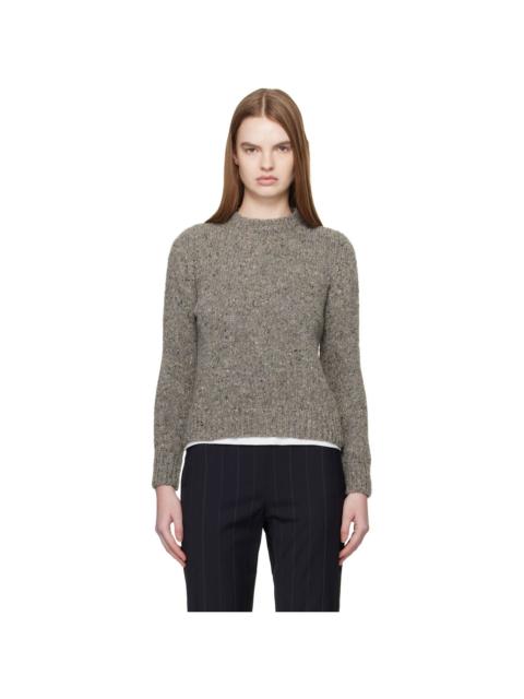 Gray Arden Donegal Sweater