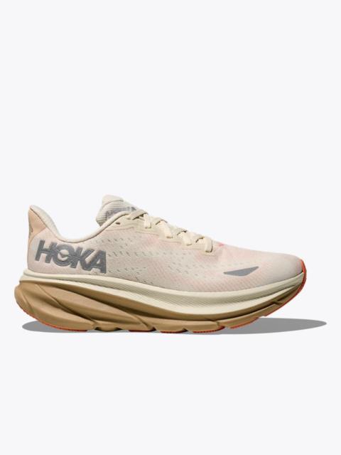 Women's Clifton 9 GTX Shoes in Eggshell/Khaki