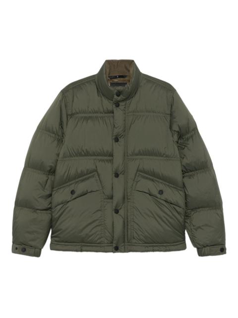 quilted panelled jacket