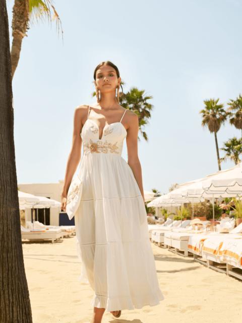 Long Dress Milena - Natural White Provence