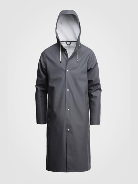Stockholm Long Raincoat Charcoal