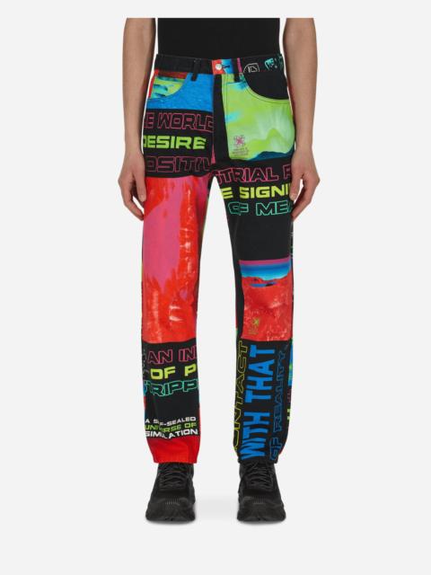 S.O.M 1994 Denim Pants Multicolor