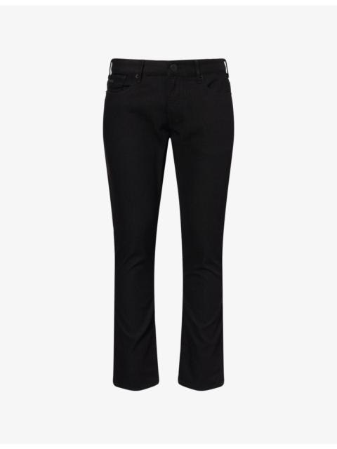 Microdot Slim-Fit Stretch-Denim Jeans