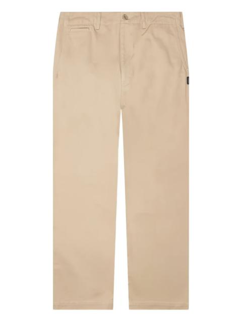button-fly twill chinos