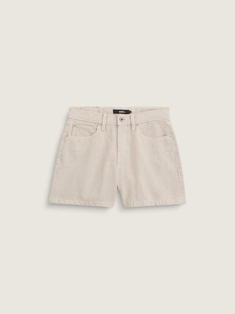 Check-5 Mid Rise Shorts