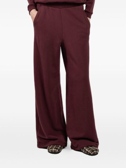 Terry palazzo trousers