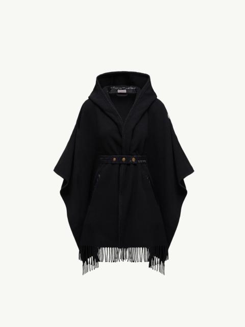 Belted Wool Cape